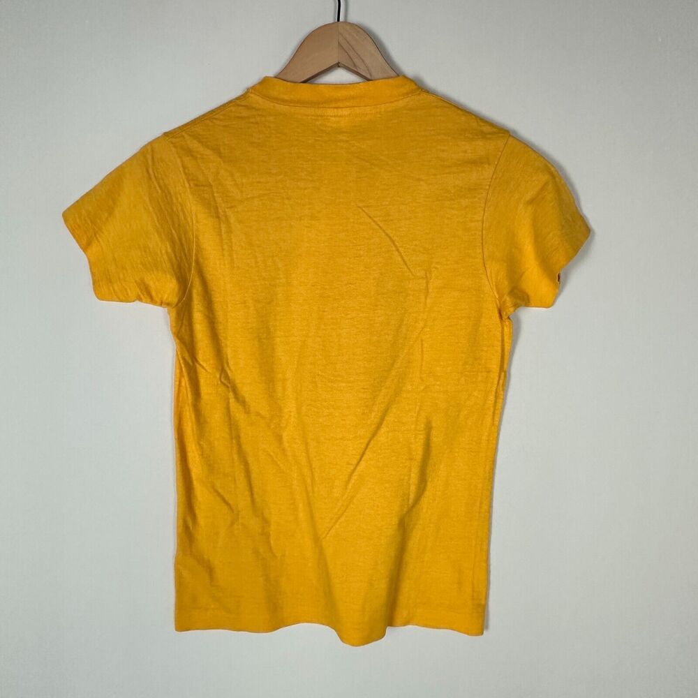 VTG 1979 San Diego Zoo Hanes Mustard Yellow Koala Youth L 14-16 Single Stitch - Picture 8 of 12